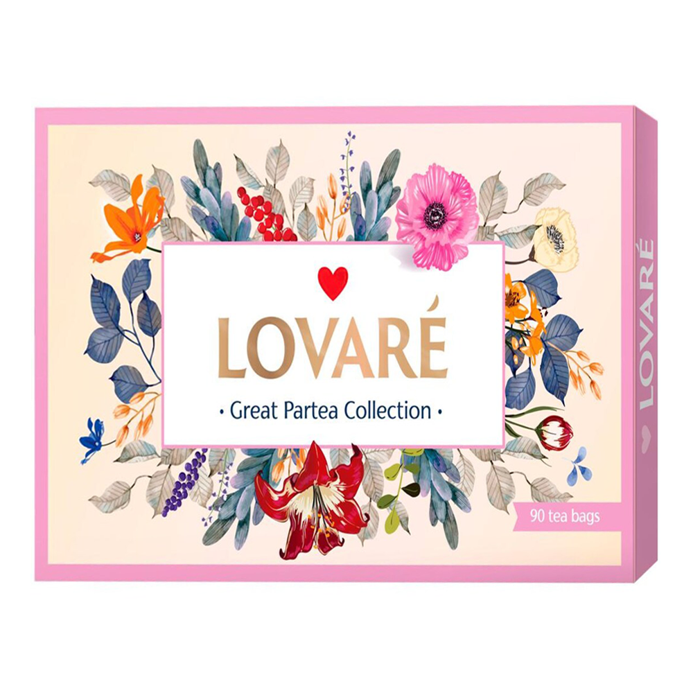 Tea Collection Flowers – 12 Flavors – 60 Tea Bags – 5.6 oz